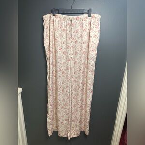 Anthropologie | Wilfred Floral Pajama Pants | EUC | XL (Tall fit)